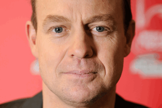 Jason Donovan close up
